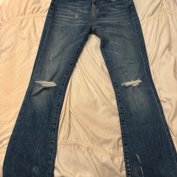 R13 Cropped Kick Jeans Wash Westbourne  Size:25 - Picture 6 of 16